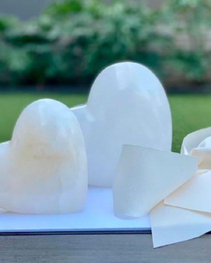 Corazón de lado blanco