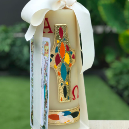 Cirio Pascual con misa