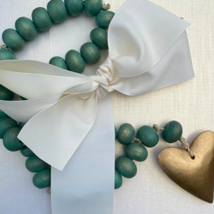 Pieza decorativa con corazón