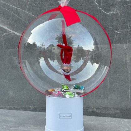 Globo Navideño con Happy Box