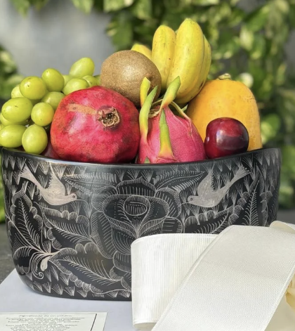 Base mexicana con fruta