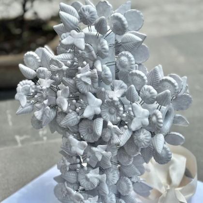 Cruz Artesanal 3D doble cara