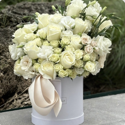 Caja con Flores