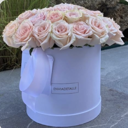 Caja con Rosas