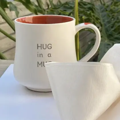Taza "Hug in a Mug"