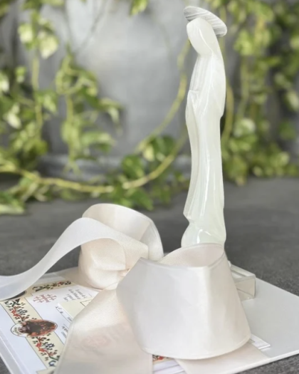 Virgen grande ónix con misa